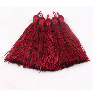 OEM al por mayor 2025 color sólido lingotes borlas alta calidad personalizado nuevos accesorios de ropa - Product Image 5