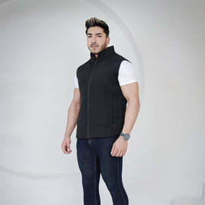Wholesale OEM/ODM Lightweight Casual Down Vest <b>Jacket</b> Winter Warm Vest Polyester Sleeveless <b>Jacket</b> for <b>Men</b> - Product Image 2