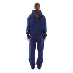 Ensemble de survêtements à capuche en coton unisexe vierge personnalisé Jogger Survêtements Ensemble Hommes Survêtement Jogging Training Wear Suit - Product Image 6