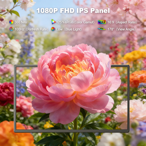 Moniteur portable 23,8 pouces 100 Hz IPS pour jeux et bureau, deuxième écran pour Mac, Windows, PS5 (haut-parleurs intégrés) - Product Image 2