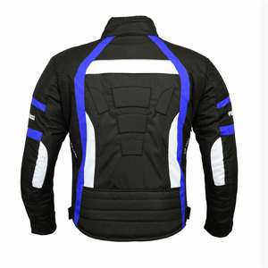 Traje de moto de cuero para montar con colores personalizados, tamaño y logotipo, chaquetas de moto de cuero genuino, traje protector de carreras - Product Image 5