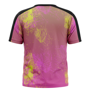 เสื้อกีฬาใส่ได้ทั้งชายและหญิงเสื้อยืดระบายอากาศได้ดีแห้งเร็วใส่สบายชุดวิ่งสไตล์สปอร์ตสำหรับทีม - Product Image 4