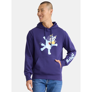 Diseño de logotipo personalizado OEM para hombre de corte regular 100% algodón polar color púrpura sudaderas con capucha con gráficos personalizados impresos de BD - Product Image 2