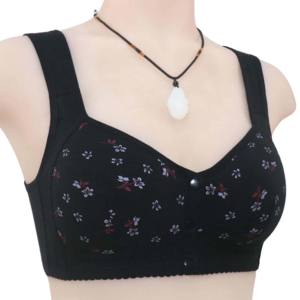 Cotton Backless Crop <b>Sports</b> <b>Bra</b> for <b>Ladies</b> Running Gym Yoga Workout Fitness Front Athletic <b>Bra</b> Private Label Washed Techniques - Product Image 3