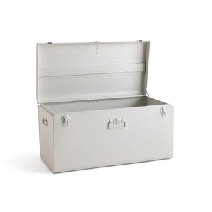 Galvanized storage box <b>powder</b> coated finished for farmhouse <b>style</b> home and outdoor garden storage solution use - Product Image 3