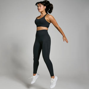 New Arrival <b>Women's</b> Seamless Gym Workout Yoga Pants Wholesale Price Sportswear Fitness <b>Leggings</b> <b>Shorts</b> Solid Length - Product Image 3