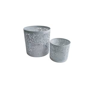 Juego de 3 Portavelas de Huracán de Metal, Ecológicos, Duraderos, Hechos a Mano, para Centro de Mesa, Decoración del Hogar - Product Image 2