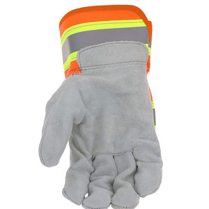 Fabriqué pour des applications industrielles sûres Gants de travail haute visibilité conçus pour une grande visibilité et un confort Gants de travail haute visibilité - Product Image 3