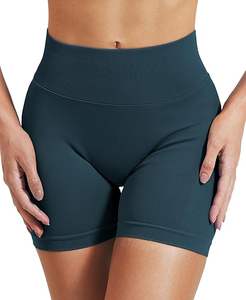 Respirant séchage rapide haute élastique Scrunch bout à bout Shorts de sport taille basse court Gym Fitness Leggings sans couture Yoga Shorts femmes - Product Image 1