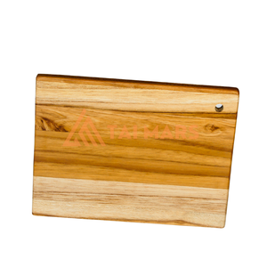 Planche à découper en bambou au design naturel au meilleur prix, bloc à découper en bois d'acacia et de teck pour la cuisine - Product Image 2