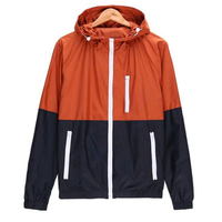 Veste d'hiver coupe-vent pour homme à capuche personnalisée de haute qualité Imperméable Coupe-vent Respirante Séchage rapide Sport de plein air Course à pied