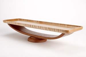 Bandeja de Madera Moderna para Servir en el Hogar, Dormitorio, Habitación de Invitados, Sala de Estar, Restaurante, Bar, para Alimentos y Vajilla - Product Image 3