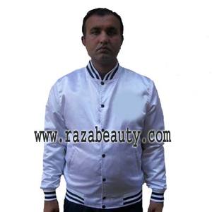 Vente en gros Blouson aviateur en satin personnalisé brodé Versity Blousons aviateur en satin de soie pour hommes Blouson de baseball en satin Versity - Product Image 5