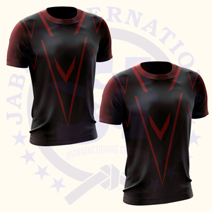 Camisetas informales con cuello redondo para hombre, ropa de calle de gran tamaño, estampado de algodón personalizado, tejido transpirable para verano, moda al por mayor - Product Image 3
