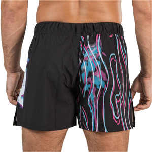 Pantalones Cortos de Compresión MMA con Impresión por Transferencia de Calor Personalizados, Ligeros, de Secado Rápido, Transpirables, Unisex, para Muay Thai - Product Image 5