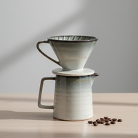 Ensemble de cafetière et filtre à café en porcelaine durable de style européen de haute qualité 3460808Asetl-0.4; 3460808Esetl-0.4; 3460808Hsetl-0.4 Chine