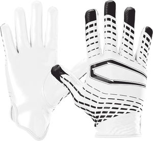 Logo personnalisé gants de football américain à large récepteur poignées super collantes pour prix de rugby par temps froid - Product Image 5