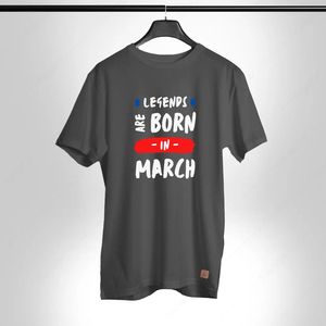 เสื้อยืดพิมพ์ลายในตำนานเสื้อยืดพิมพ์ลาย Feb เสื้อยืดพิมพ์ลายกราฟิกสำหรับวันเกิดผ้าฝ้ายพรีเมี่ยมเครื่องแต่งกายแนวสตรีทใช้ได้ทั้งชายและหญิง - Product Image 3