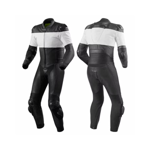 Ensemble de vêtements de sport de course en vente chaude Matériau en cuir de haute qualité Meilleur design Uniforme de moto léger Caractéristiques imperméables - Product Image 3