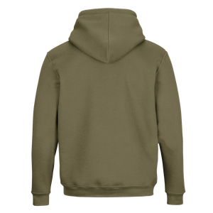 เสื้อฮู้ดผ้าฟลีซผสมผ้าฝ้ายสำหรับฤดูหนาว แบบสวมหัว ยูนิเซ็กซ์ ขายส่ง - Product Image 4