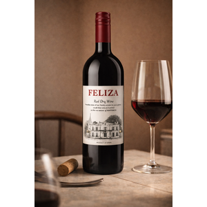 Feliza - Vin rouge sec Tempranillo Garnacha 11% ABV Vin rouge jeune espagnol 750ml - Product Image 2