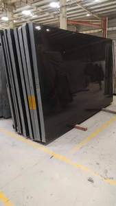 Encimera de lápida de monumento de losa grande moderna pulida de granito negro absoluto Premium indio de Vinayak Exports - Product Image 2