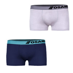 Vinh Hung Vietnam Sexy Hommes Mid-Rise Stretch Boxer Briefs XL Sous-Vêtements Respirants Logo Bon Prix Tissu Viscose Durable - Product Image 2