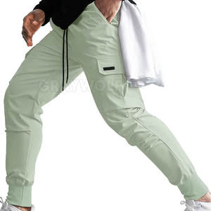 Pantalones de entrenamiento cónicos transpirables de secado rápido para hombres, ropa de gimnasio, pantalones deportivos para correr - Product Image 4