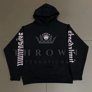 Sudaderas Personalizadas de Invierno para Hombre, Color Sólido, Impresión 3D, Bordado, Talla Grande, 100% Algodón, Estilo Pullover, Impresión Digital - Product Image 1