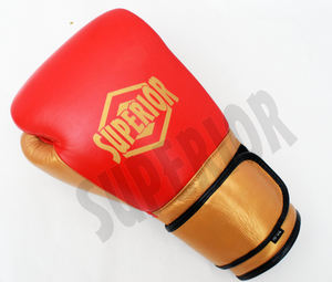 Gants de combat personnalisés de 8oz Gants de boxe professionnels de 12oz en cuir de vachette Gants de gymnastique imperméables MMA pour adultes Tailles 14oz - Product Image 5