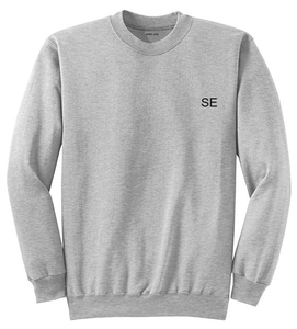 Sweat-shirts d'hiver unisexes à col rond, coupe régulière, épaules tombantes, en coton molletonné 370 g/m², broderie personnalisée, écologiques - Product Image 2