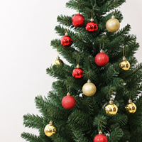 Ensemble de boules de Noël vendues en usine, décorations suspendues pour l'arbre, boules de Noël de 4/5/6/8/10/15 cm