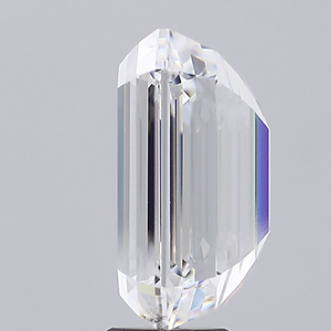 Diamante Rising Diamond de 10.05 Ct, Corte Esmeralda, Cultivado en Laboratorio, Color F, Claridad VS2, Perforado con Láser, Certificado IGI para Joyería - Product Image 3