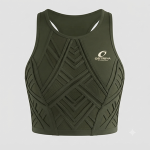 เสื้อชั้นในกีฬาโยคะแบบไร้สาย Ostriya International สำหรับผู้หญิง ระบายอากาศได้ดี แห้งเร็ว ต้านเชื้อแบคทีเรีย ผลิตจากผ้าสแปนเด็กซ์/โพลีเอสเตอร์ - Product Image 6