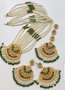 ชุดเครื่องประดับเทียมทำจากสแตนเลสสำหรับผู้หญิง3ชิ้นชุดเครื่องประดับสำหรับงานแต่งงาน - Product Image 3