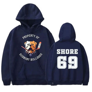 Pull-over à capuche imprimé de logo personnalisé pour hommes, respirant, manches longues, vêtements d'hiver, tissu polaire de couleur imprimé de poche à motif solide - Product Image 6