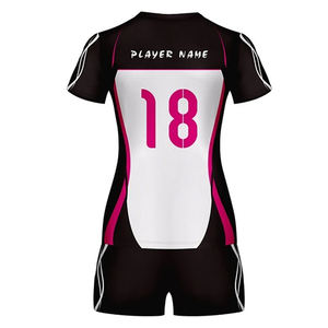 Uniforme de Voleibol para Hombre y Mujer de Alta Calidad con Diseño Nuevo y Personalizado con Logotipo Estampado - Product Image 2