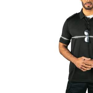 Material de diseño personalizado hecho uniformes de seguridad para hombres/uniformes de seguridad transpirables para exteriores personalizados para hombres - Product Image 5