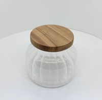 Couvercle en bois pour bocaux, décoration intérieure, cadeaux, usage chimique industriel, taille personnalisée, logo, fabriqué au Vietnam, design en verre dépoli, joint en silicone