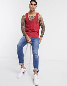 Vente en gros hommes plaine débardeurs personnalisés sans manches respirant entraînement gym gilet entraînement athlétique fitness décontracté vêtements d'été - Product Image 4