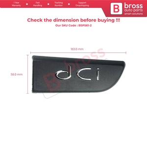 BSP561-2 DCI ป้ายสัญลักษณ์ Monogram ประตูด้านขวาแม่พิมพ์ป้ายสำหรับ MK2 Megane ที่สวยงาม8200717150 MK2 - Product Image 5