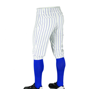 Pantalones de Béisbol Unisex Personalizados de Alta Calidad, 100% Poliéster, Lisos, de Secado Rápido, Transpirables, Anti-UV y Antibacterianos - Product Image 2