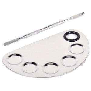 Mini spatule de beauté en acier inoxydable pour le maquillage et les soins de la peau, outil cosmétique pratique pour le mélange de crèmes de soin de la peau - Product Image 4