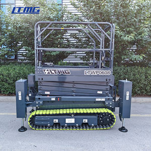 LTMG gunting angkat Platform kerja udara, Platform angkat gunting 7.8m 550kg bertenaga baterai baru untuk dijual - Product Image 5