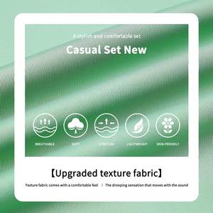 Conjuntos de Jogger de entrenamiento de gimnasio con logotipo personalizado para hombre, ropa deportiva de invierno con patrón sólido cómodo, chándal de talla grande de algodón 100%, 2 uds. - Product Image 5