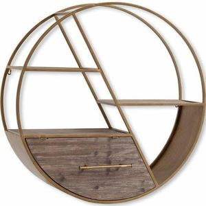 Elegant Wooden <b>Bookcase</b> Featuring Multiple Spacious Shelves Designed For Living Room Use With Beautiful Natural Look - Product Image 1