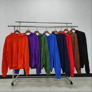 เสื้อฮู้ดผ้าคอตตอน100% ขนาดใหญ่สำหรับผู้ชายเสื้อฮู้ดสายสีดำพิมพ์ลายพัฟ420กรัมสำหรับฤดูหนาว - Product Image 1