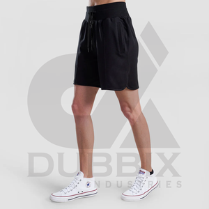 Short Ultra Move Short Fitness et Yoga 100% Coton Logo Personnalisable Autocollant Couleur Motif Design Short Femme - Product Image 6