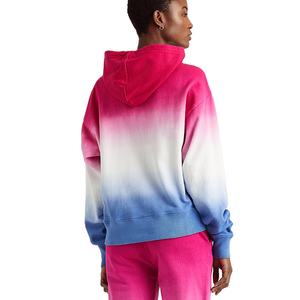 Venta al por mayor de sudaderas con logotipo personalizado unisex hombres mujeres manga larga de algodón orgánico de gran tamaño liso sudaderas con capucha - Product Image 5