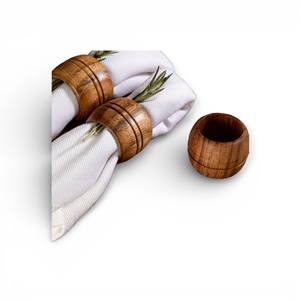 Handcrafted <b>Wooden</b> <b>Napkin</b> <b>Rings</b> With Smooth Rounded Shape For Elegant Table Setting Unique - Product Image 6
